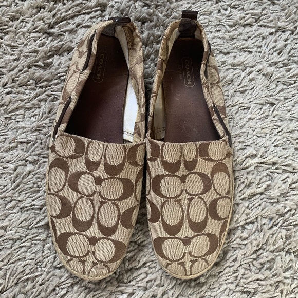 Coach Shoes - Coach// slip on shoes size 8